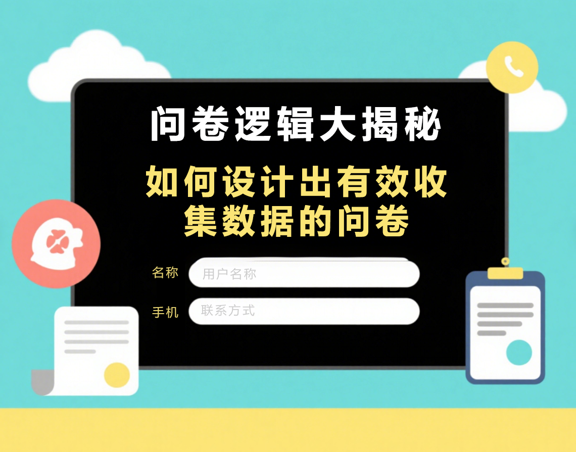问卷逻辑大揭秘：如何设计出有效收集数据的问卷