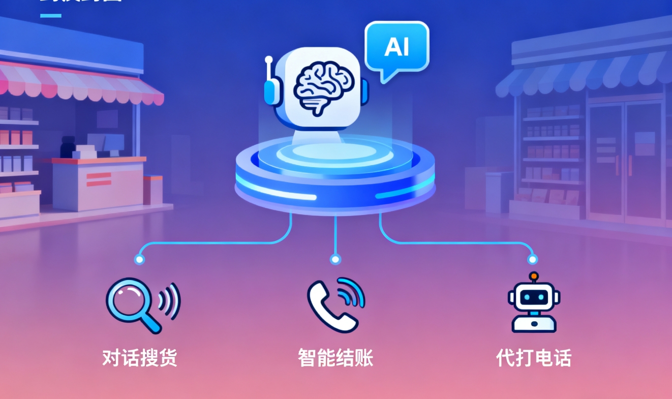 购物不用动手？AI 对话搜货、智能结账、代打电话，国内零售正在被重新定义