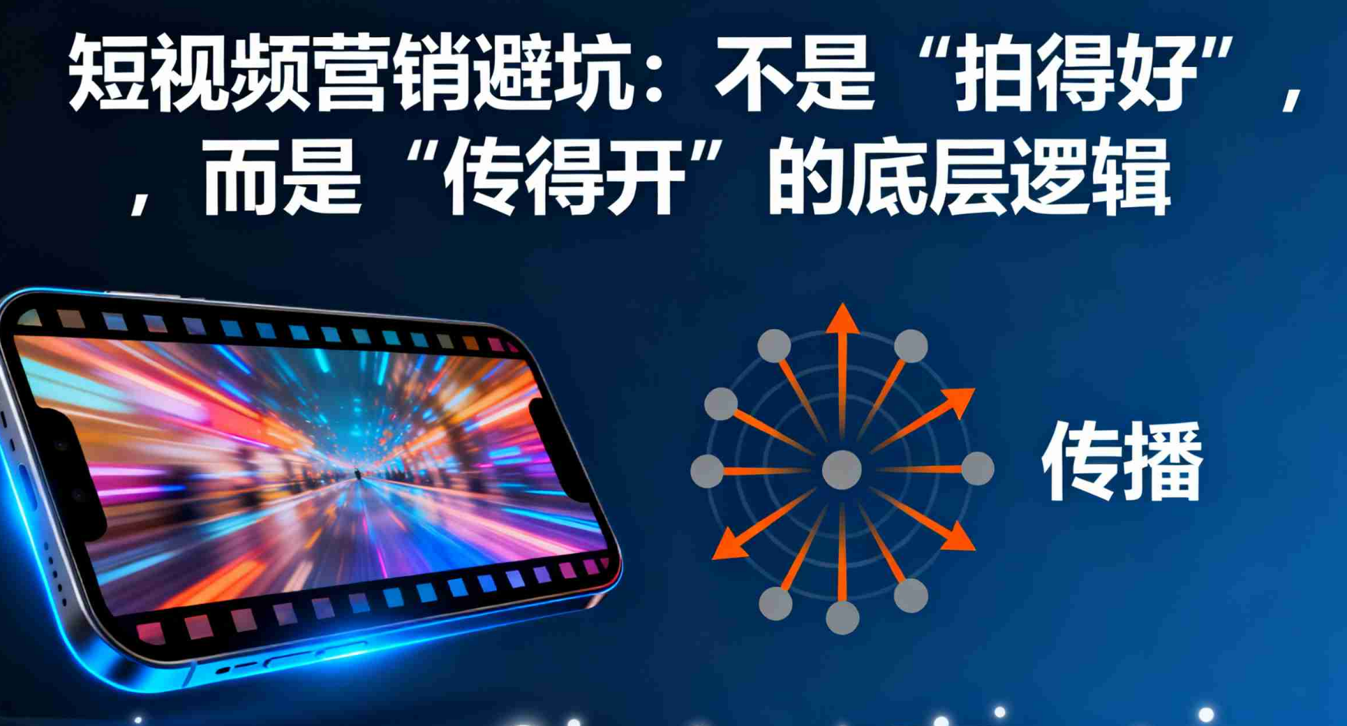 短视频营销避坑：不是 “拍得好”，而是 “传得开” 的底层逻辑