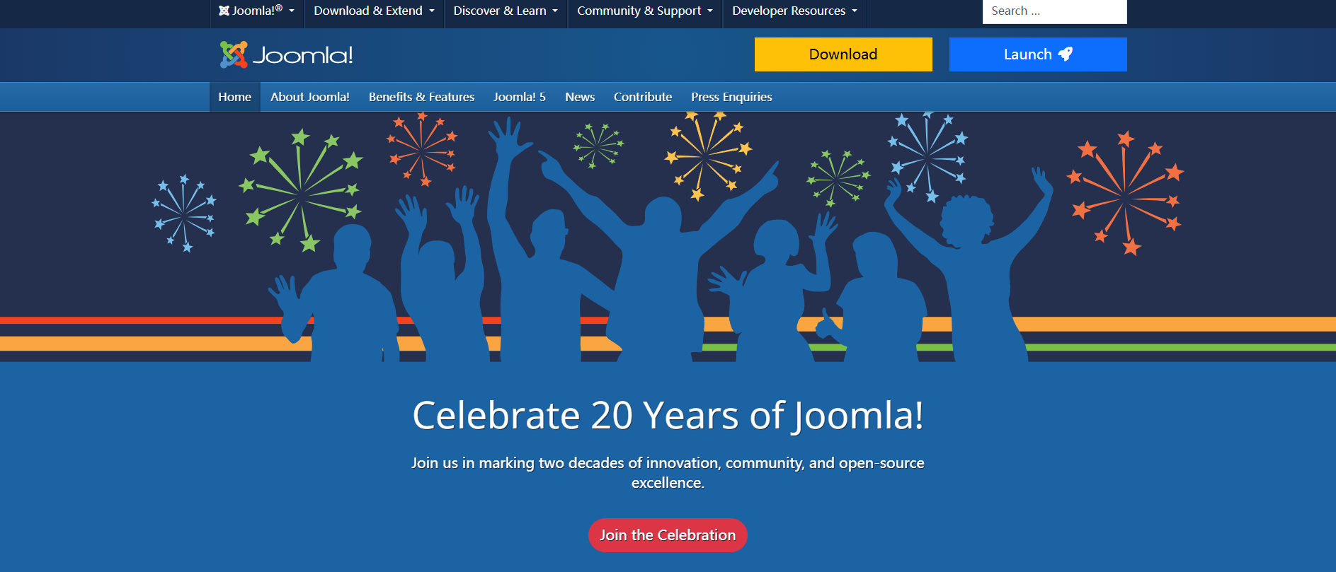 Joomla! - 功能强大的开源CMS，支持多语言与高度扩展的企业级网站解决方案