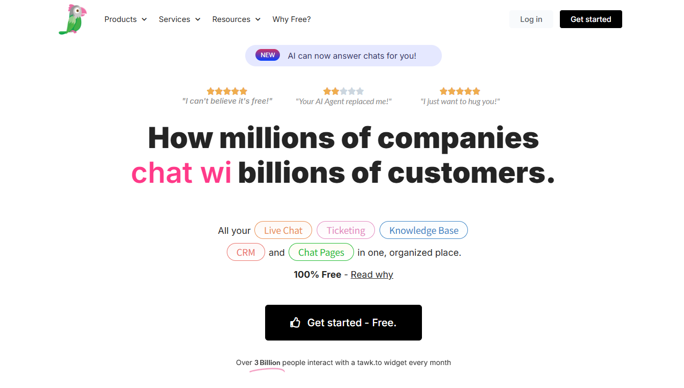 Tawk.to — 免费实时聊天与客户支持系统