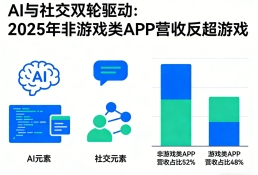 AI 与社交双轮驱动：2025 年非游戏类 APP 营收首次反超游戏