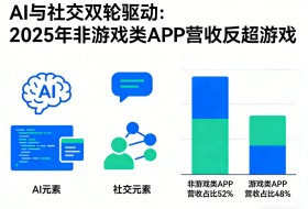 AI 与社交双轮驱动：2025 年非游戏类 APP 营收首次反超游戏